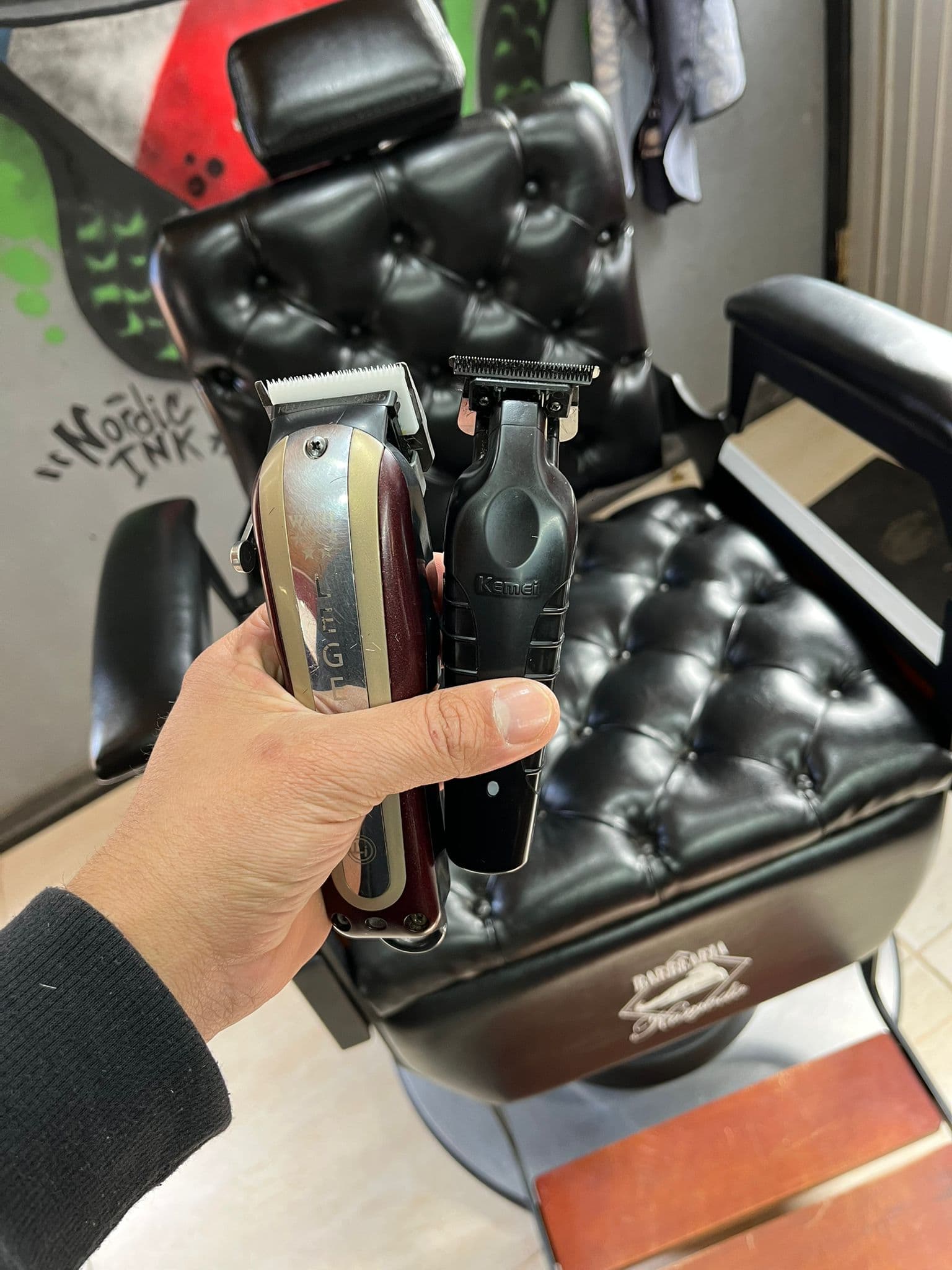 Professional barber tools